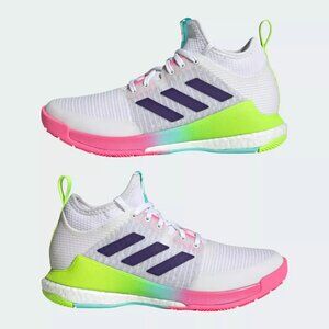 Adidas Crazyflight Mid Womens Volleyball Shoes White HP3337 NEW